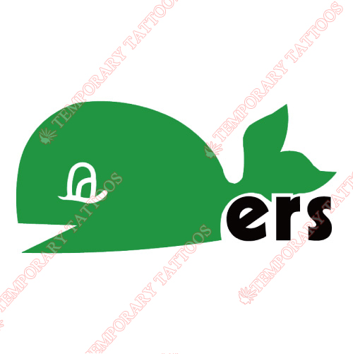 New England Whalers Customize Temporary Tattoos Stickers NO.7121